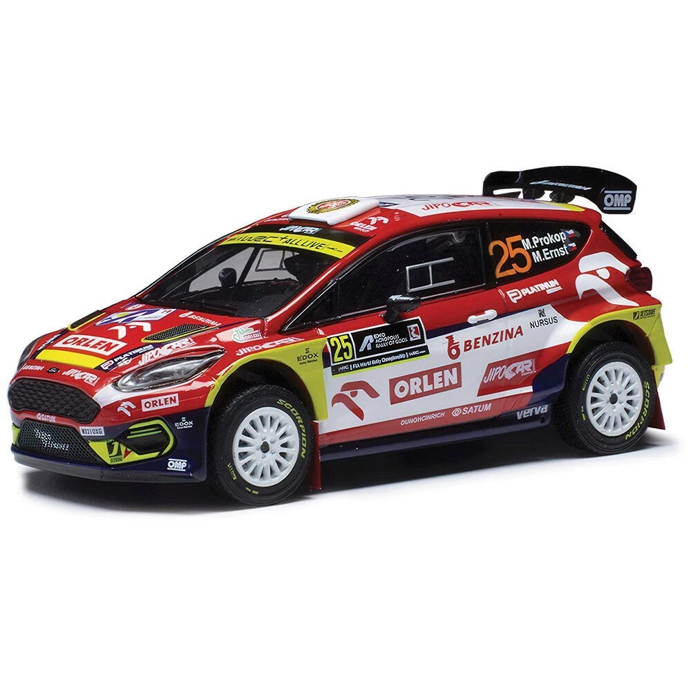 Ford Fiesta R5 Mk II #25 M. Prokop / M. Ernst &ndash; Acropolis Rally 2021| Escala 1/43